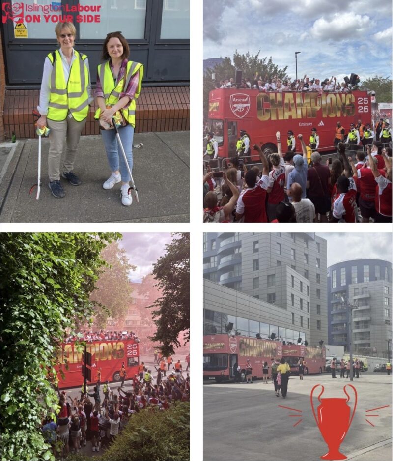 Images from the Arsenal Parade